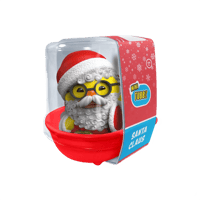 TUBBZ Numskull - Mini TUBBZ Badeend - Christmas - Santa Claus (Badeen Editie) - 5cm christmas Figuren en replica's