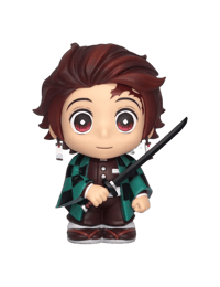 Monogram International Inc. Demon Slayer: Kimetsu no Yaiba - Tirelire Tanjiro Kamado en PVC Kimetsu, no, Yaiba Figurines et répliques