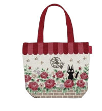 Marushin Ghibli - Kiki la petite sorcière - Tote Bag Jiji Roses kikis, delivery, service Sacs