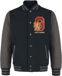 Cotton Division Harry Potter - Veste Noire et Grise pour Hommes - Gryffondor Potter - M harry, potter Autres vêtements