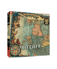 Good Loot Puzzle Good Loot Puzzle - The Witcher 3 - Puzzle "The Northern Kingdoms" 1000pcs the, witcher Jeux et jouets