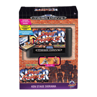 Console Heroes Console Heroes - Mega Drive - Street Fighter II (Ken Stage) Diorama 7cm sega street, fighter Figurines et répliques