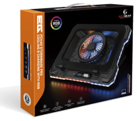 EgoGear EgoGear - PCH40 - Base de refroidissement Stormbase RGB LED pour PC  Stations d'accueil