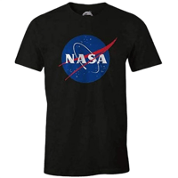 Cotton Division NASA Logo Black T-Shirt L nasa T-Shirt