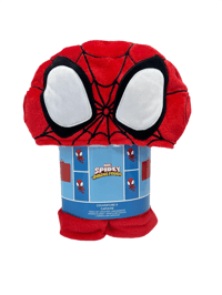 CLD Distribution S.A. Marvel - Spider-Man - Plaid Polaire à Capuche 3D Spider-Man 150 x 120cm Spider, Man marvel Articles de table et maison