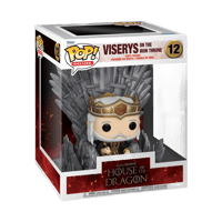 Funko Funko Pop! Deluxe: House of the Dragon - Viserys on the Iron Throne Game, of, Thrones, House, of, the, Dragon Figurines et répliques