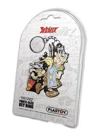 Plastoy Plastoy - Astérix - Porte-clés en gomme Astérix le Gaulois Paff ! asterix Porte-Clef