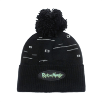 Heroes Inc. Rick And Morty - Bonnet à Pompon Noir rick, and, morty Casquettes et Beanies