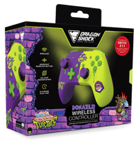 DragonShock DragonShock - Manette sans fil Bluetooth PopTop+ TMNT Cowabunga Donatello pour Switch, Switch 2, PC et Mobile  Nintendo Switch Consoles