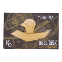 Fanattik Yu-Gi-Oh! - Réplique Plaqué Or 24 Carats "Disque de Duel Mini" en Édition Limitée yu, gi, oh Figurines et répliques