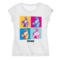 CERDÁ LIFE'S LITTLE MOMENTS Fortnite - T-shirt blanc Lama pour enfants - 12 ans fortnite T-Shirt