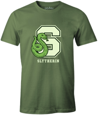 Cotton Division Harry Potter - T-shirt Kaki Hommes - S Serpentard - XL harry, potter T-Shirt