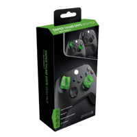 Gioteck Gioteck SMP Xbox series X - Thumb Grips Xbox series X/S Megapack Bouchons/Capuchons/Protection en Silicone pour Joysticks Playstation 5 - Antidérapant - Aide a viser (Lot de 3) Vert/Noir  Xbox Series X Accessoires  Xbox Series S
