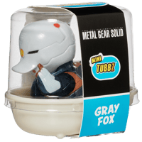 TUBBZ Numskull - Mini TUBBZ Canard de bain - Metal Gear Solid - Gray Fox (Édition baignoire) - 5cm metal, gear, solid Figurines et répliques
