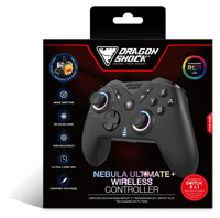 DragonShock DragonShock - Manette sans fil Pro NEBULA ULTIMATE+ Noire Intégrale pour Switch 2, Switch, Switch Lite, Switch OLED, PS3, PC et Android  Nintendo Switch Accessoires