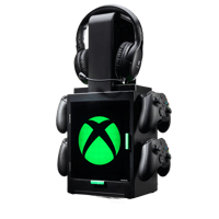 Numskull Numskull - Meuble de rangement lumineux inspiré du logo Xbox pour gamer pour 4 manettes - 10 jeux - 1 casque  Playstation 4 Accessoires  Xbox One Playstation 5 Xbox Series X Xbox Series S