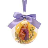 Widdop & Co Disney - Princesse - Boule de Noël avec des Fleurs Artificielles - Raiponce disney Articles de table et maison