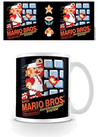 Pyramid International Nintendo Super Mario - Mug Super Mario NES Cover Super, Mario nintendo Mugs, Tasses et Verres