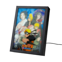 Grupo Erik Naruto Shippuden - Impression Encadrée LED Naruto, Shippuden Posters, Stickers et Impressions Lampes et Eclairage