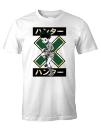 Cotton Division Hunter X Hunter - T-shirt Blanc Gon X Gon - XL hunter, x, hunter T-Shirt