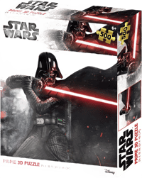Prime 3D Star Wars - Puzzle lenticulaire Pose de combat de Dark Vader 500 pcs 61x46 cm star, wars Jeux et jouets