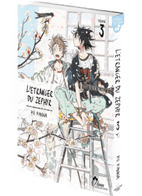 Hana L'étranger du Zephyr - Tome 03  Manga Yaoi