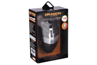 Dragonwar Dragonwar G22  7000DPI ergonomic and customizable RGB Gaming Mouse with 7 buttons - Black  Mouse