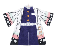 Marushin Demon Slayer: Kimetsu no Yaiba - Serviette en forme de tenue de Shinobu Kocho 43x54cm Kimetsu, no, Yaiba Articles de table et maison