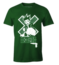 Cotton Division Hunter X Hunter - T-shirt Vert Gon X Monochrome - L hunter, x, hunter T-Shirt