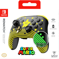 Turtle Beach Turtle Beach - Manette de jeu sans fil Rematch Super Mario Star pour Nintendo Switch, Switch Lite et Switch modèle OLED  Nintendo Switch Accessoires  Nintendo Switch Lite Nintendo Switch OLED