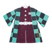 Marushin Demon Slayer: Kimetsu no Yaiba - Serviette en forme de tenue de Tanjiro Kamado 43x54cm Kimetsu, no, Yaiba Articles de table et maison
