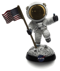 Iron Studios Iron Studios - MiniCo - NASA - Apollo 11 Astronaute Statue 23cm nasa Figurines et répliques
