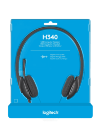 Logitech Logitech - Casque USB pour ordinateur H340 - Noir  Micros - Casques