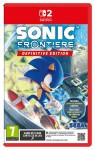 SEGA Sonic Frontiers - Definitive Edition - Game-key Card - Nintendo Switch 2 Sonic, the, Hedgehog Nintendo Switch 2 Jeux