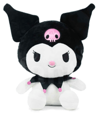 Barrado Hello Kitty - Peluche de Kuromi 12cm Hello, Kitty Peluches