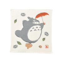Marushin Ghibli - Mon Voisin Totoro - Imabari Mini Serviette Gros Totoro Parapluie 34X36cm totoro Articles de table et maison