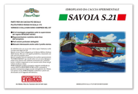 Finemolds Ghibli - Porco Rosso - Maquette du prototype d'hydravion Savoia S.21 au 1/72 ghibli porco, rosso Figurines et répliques