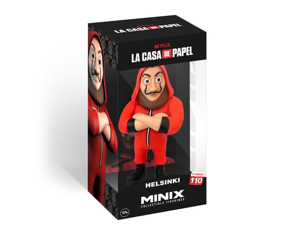 Minix - TV Series #110 - La Casa de Papel - Helsinki with mask - Statue 12cm