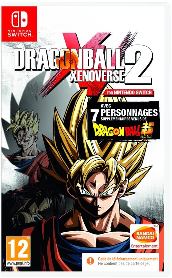 Dragon Ball Xenoverse 2 (Code-in-a-box) - Nintendo Switch