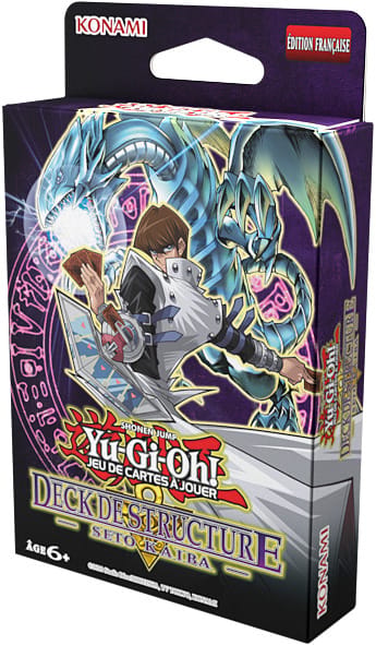 Yu-Gi-Oh! JCC - Display de Decks de Structure : Seto Kaiba (8 Decks) - FR