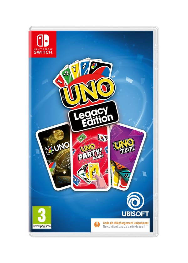 UNO Legacy Edition (Code-in-a-box) - Nintendo Switch