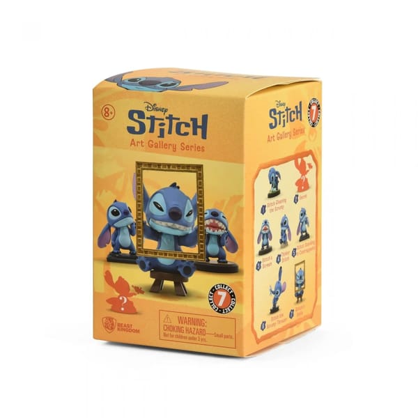 YuMe Hero Box Blind Box Art Gallery Series - Stitch Blind Box Figure