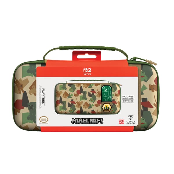 Turtle Beach - PlayTrek Travel Case Minecraft Great Outdoors for Nintendo Switch 2
