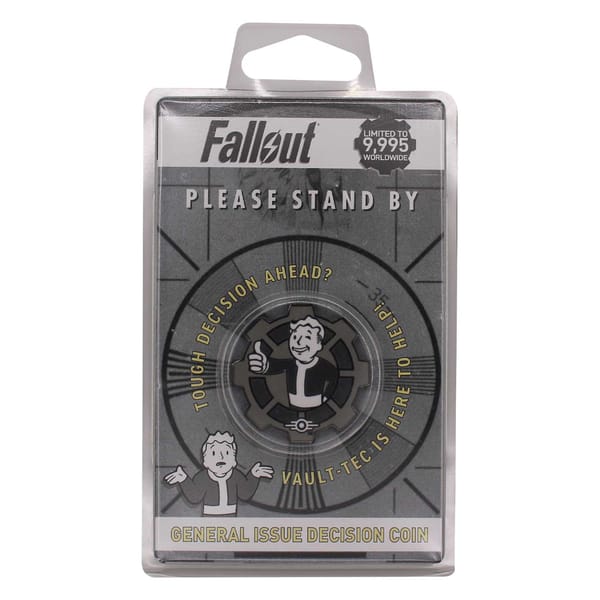 Fallout - "Decision Black & White" Limited Edition Collectible Coin