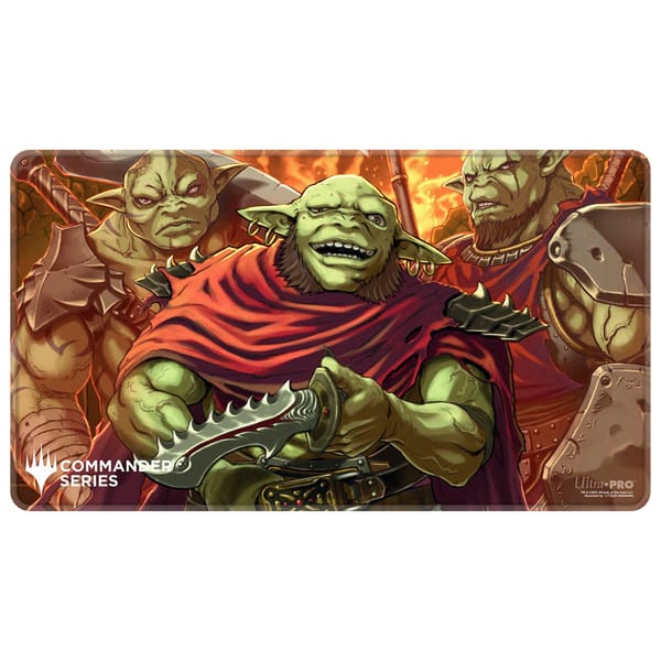 Ultra Pro - Magic: The Gathering - Commander Series - Fan Vote 1 - Tapis de jeu à bord cousu Krenko - UK