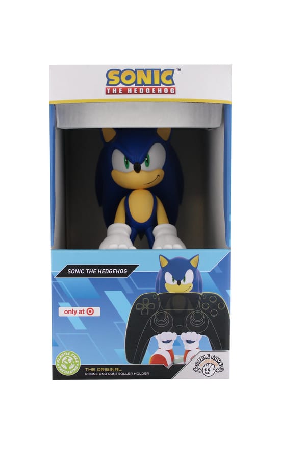 Cable Guys - Sega - Sonic the Hedgehog - Moderne Sonic Support Chargeur pour Téléphone et Manette