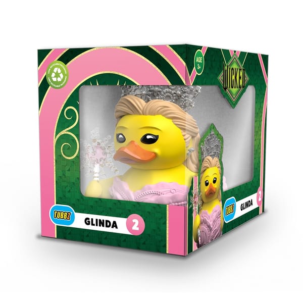 Numskull - Best of TUBBZ Boxed Badeente - Wicked - Glinda Upland - 9cm