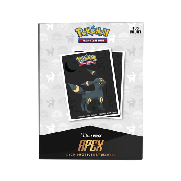 Ultra Pro - Pokémon TCG - Elite Series Umbreon 105ct APEX DECK PROTECTOR Sleeves