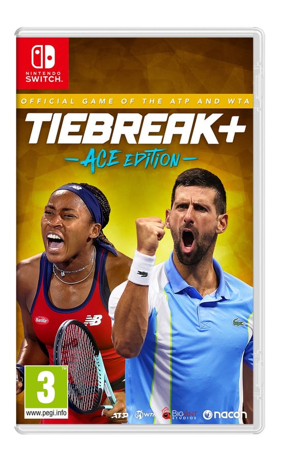 TIEBREAK: Official game of the ATP and WTA - Ace Edition - Nintendo Switch