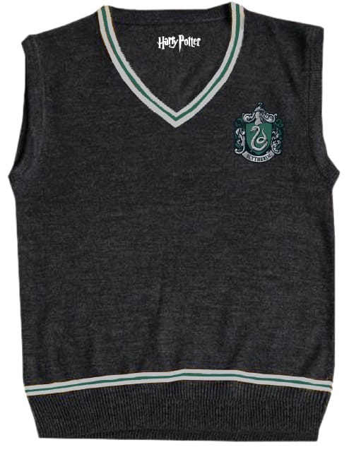 Harry Potter - Black Men's Pullover Without Sleeve Slytherin - XXS
